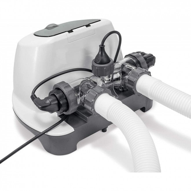 INTEX KRYSTAL CLEAR SALTWATER SYSTEM WITH E.C.O. (ELECTROCATALYTIC OXIDATION) FOR UP TO 15000 - GALLON ABOVE GROUND POOLS, 110 - 120V WITH GFCIQuantumX Chargers