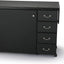 Jean Sewing Cabinet for Sturdy Sewing, Cutting, Quilting, and Crafting with Storage and Airlift, Black FinishQuantumX Chargers