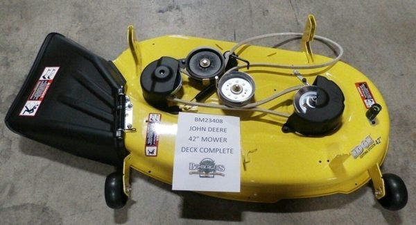 John Deere 42 mower deck complete ONLY FITS Z225 mowers BM23408QuantumX Chargers