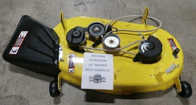 John Deere 42 mower deck complete ONLY FITS Z225 mowers BM23408QuantumX Chargers