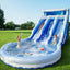 Large Inflatable Water Slide Swimming Pool Play Center, Commercial Grade Lightweight Premium Water Slide Bounce House 20.6x9.5x9.3Ft for Kids and Adults (with Blower)QuantumX Chargers