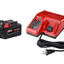 M18 FUEL 18 - Volt Lithium - Ion Brushless .25 Gal. Cordless Jobsite Vacuum with 5.0 Ah Battery and ChargerQuantumX Chargers