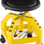 Mechanic Stool with Wheels, Adjustable Height Swivel Shop Stool Roller Seat with Tool TrayQuantumX Chargers