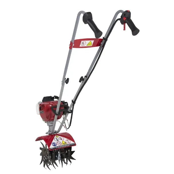 Mini - Tiller/Cultivator 25 - cc 9 - in Front - Tine Forward - rotating TillerQuantumX Chargers
