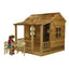 Outdoor Living Today Little Squirt 6 ft. Cedar Playhouse with Windows and Dutch DoorQuantumX Chargers