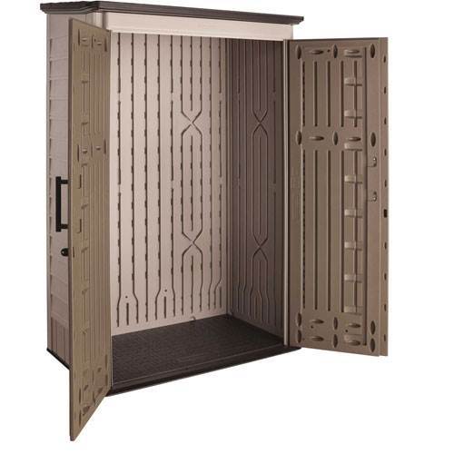 Outdoor Storage Shed, 52 Cu.Ft., Weather - Resistant, Lockable DoorsQuantumX Chargers
