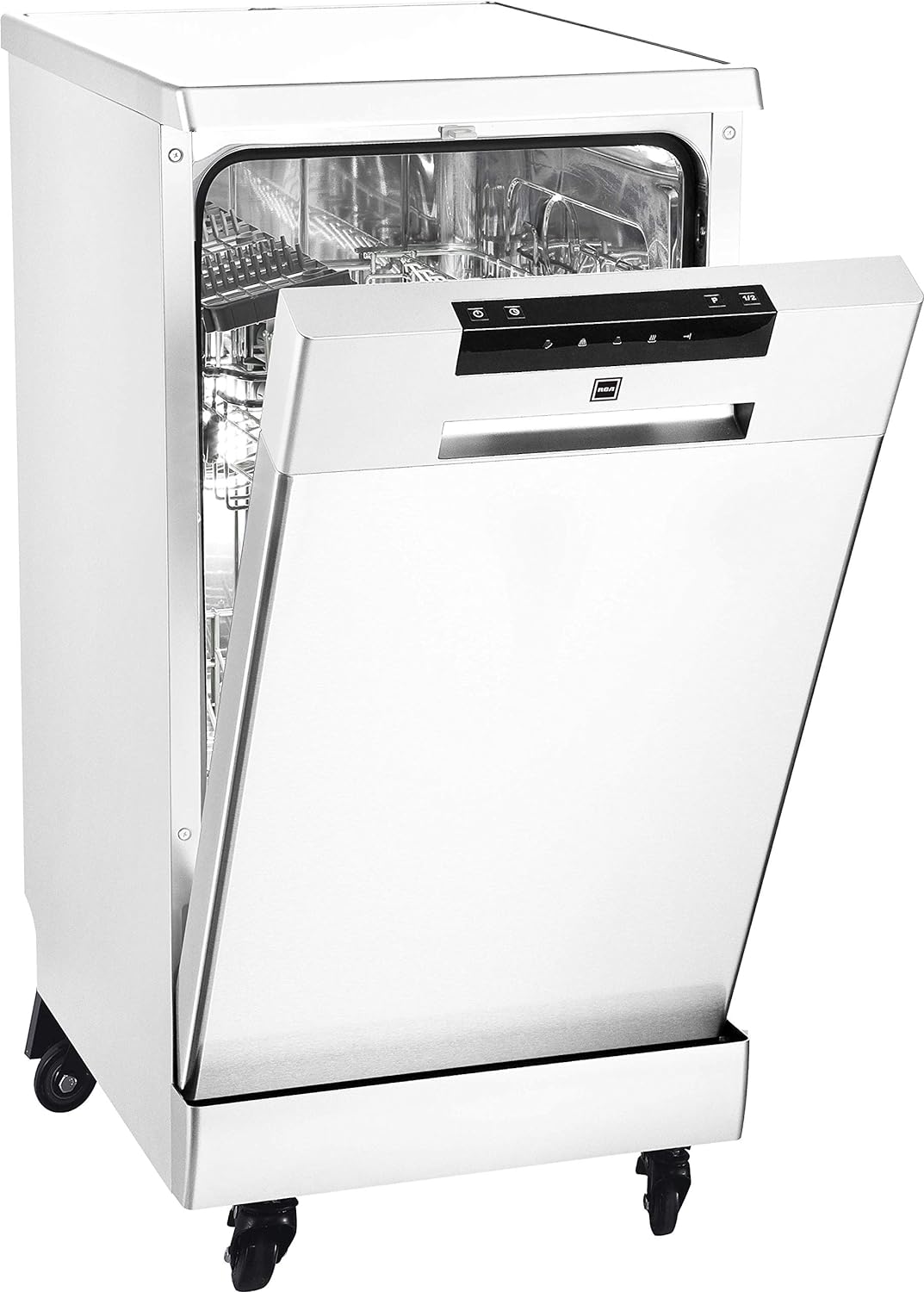 Portable Dishwasher, 18in Wide, 8 Place Settings Capacity, WhiteQuantumX Chargers