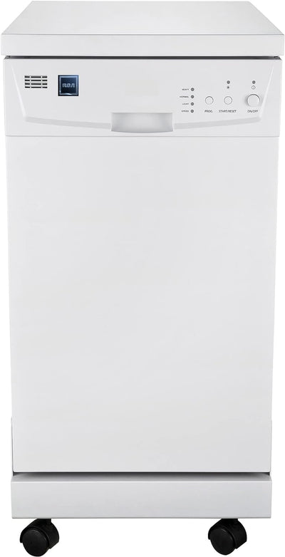 Portable Dishwasher, 18in Wide, 8 Place Settings Capacity, WhiteQuantumX Chargers