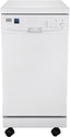 Portable Dishwasher, 18in Wide, 8 Place Settings Capacity, WhiteQuantumX Chargers