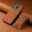 Premium 2 - in - 1 Leather Wallet & MagSafe iPhone Case - Litchi BlueQuantumX Chargers