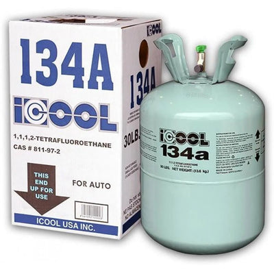R134A Refrigerant, Full of R - 134A, Net 30LB Tank, Suitable for automotive air conditioners, refrigerators - Make in USAQuantumX Chargers