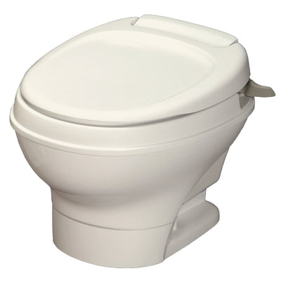 RV Toilet, Hand Flush, Low, ParchmentQuantumX Chargers