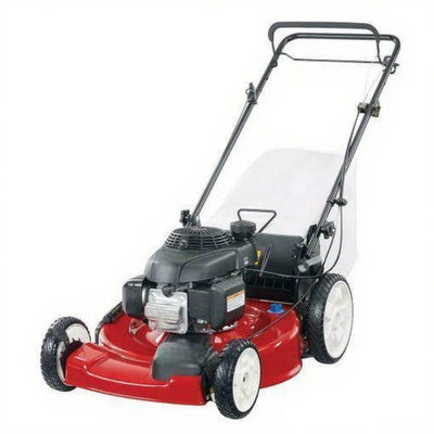 Self - propelled gas mower, 22 - inch 170cc OHV engine high - wheel RWD 3 - in - 1 with height adjustment, oil includedQuantumX Chargers