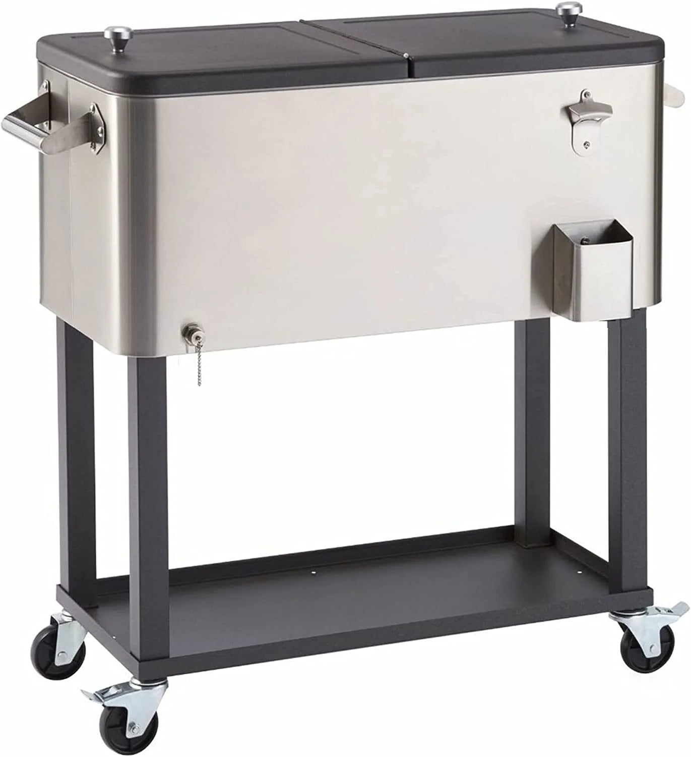 Stainless Steel Cooler with Cover (100 Quart)QuantumX Chargers