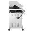 Stainless Steel Gas Grill, Premier 6 - Burner Propane Grill with Sear Burner and Side Burner, 74,000 BTU, Cabinet Style, Outdoor BBQ Party Grill, SilverQuantumX Chargers