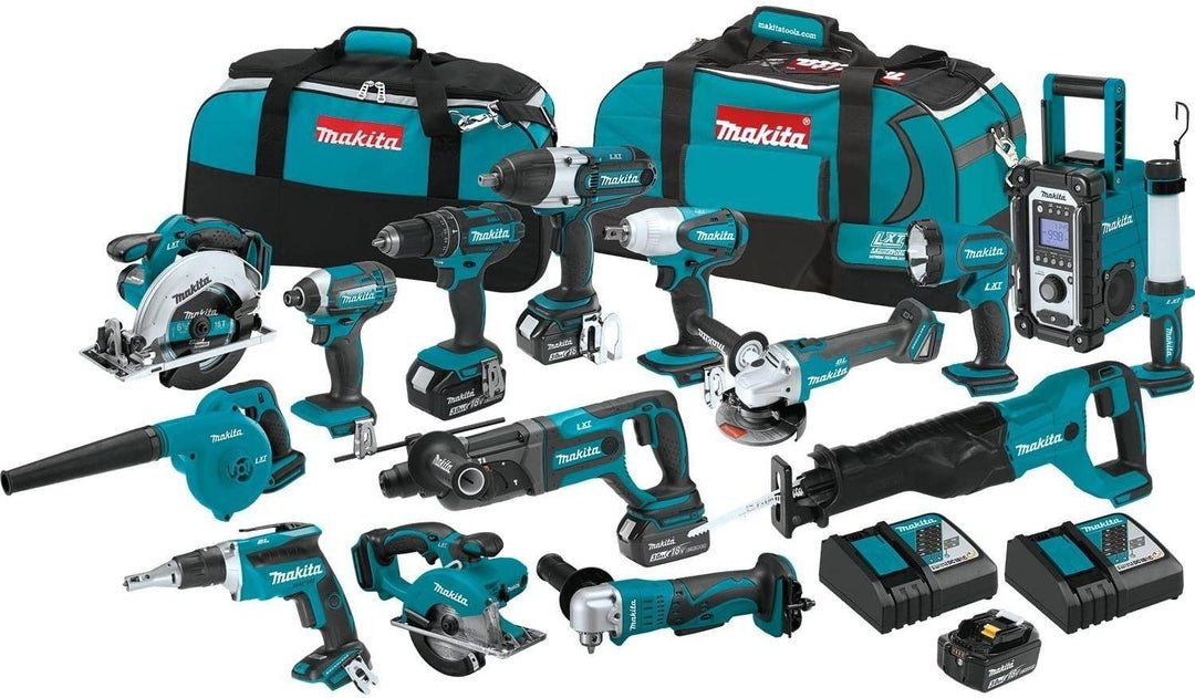 The Latest 15 Tool Combination Kit With ChargerQuantumX Chargers