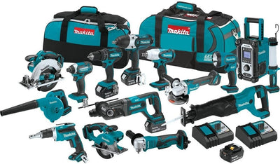 The Latest 15 Tool Combination Kit With ChargerQuantumX Chargers