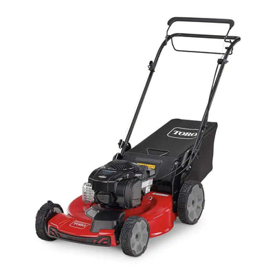 To 22 in. Recycler High Wheel FWD Gas Walk Behind Self Propelled Lawn Mower with Super BaggerQuantumX Chargers