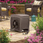 Wicker Garden Hose Reel Lightweight Portable Hands Free Water Powered Retractable Hose ReelQuantumX Chargers