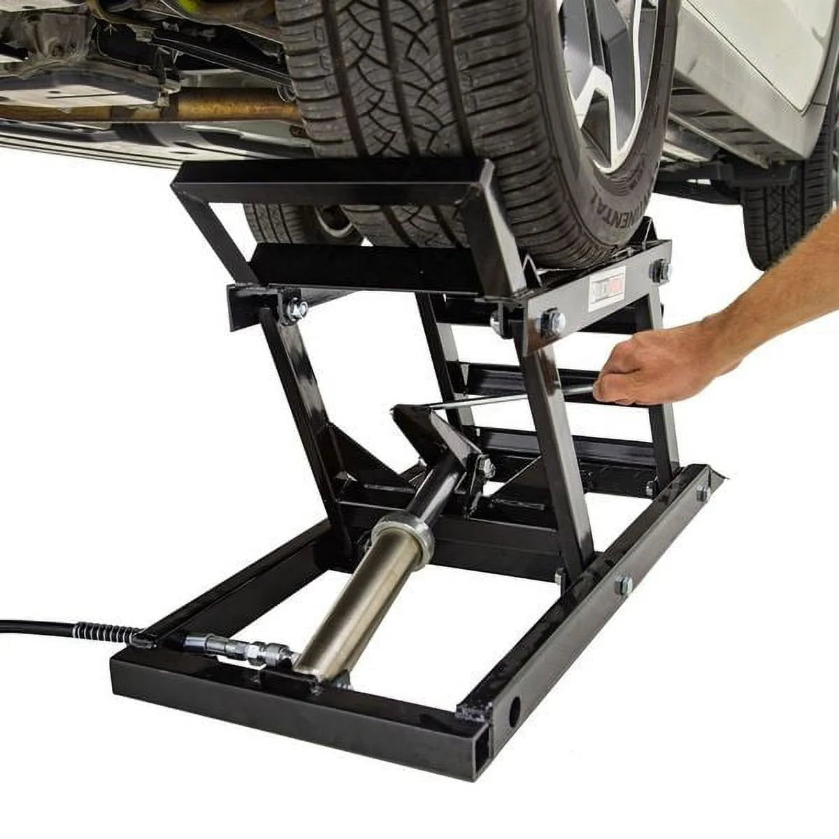 Widow Hydraulic Car Lift with Ramp - 3,000 lb. per pair CapacityQuantumX Chargers