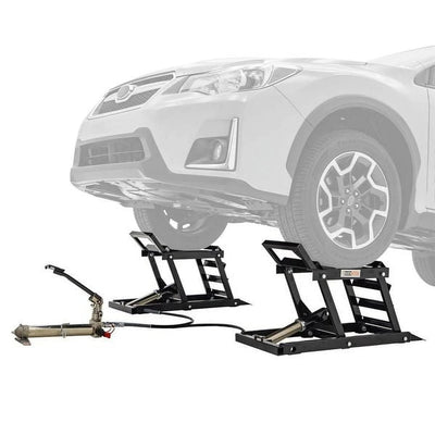 Widow Hydraulic Car Lift with Ramp - 3,000 lb. per pair CapacityQuantumX Chargers