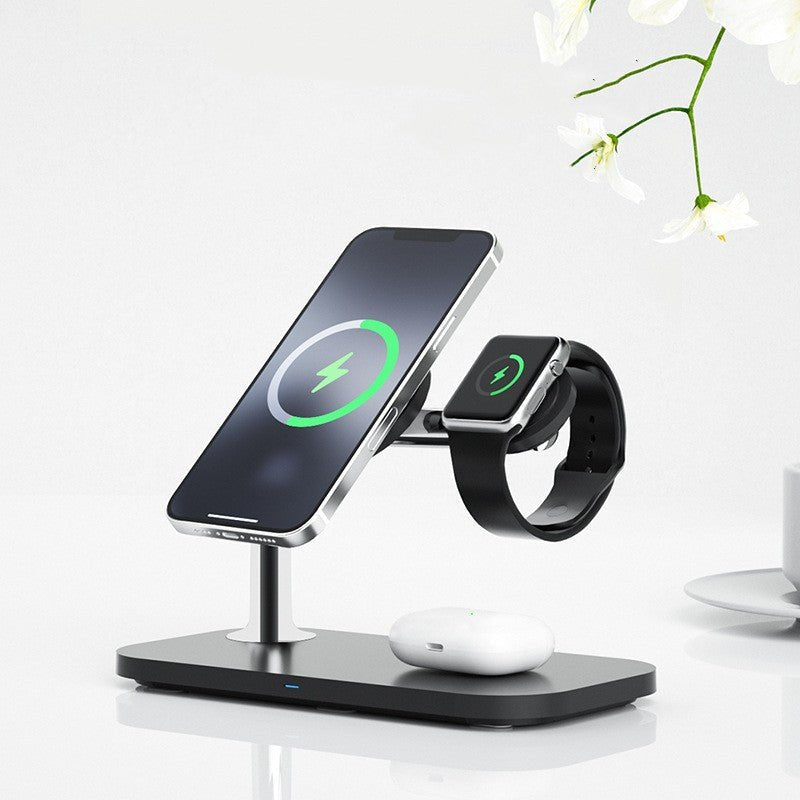 3-in-1 Wireless Charger with MagSafe Compatibility