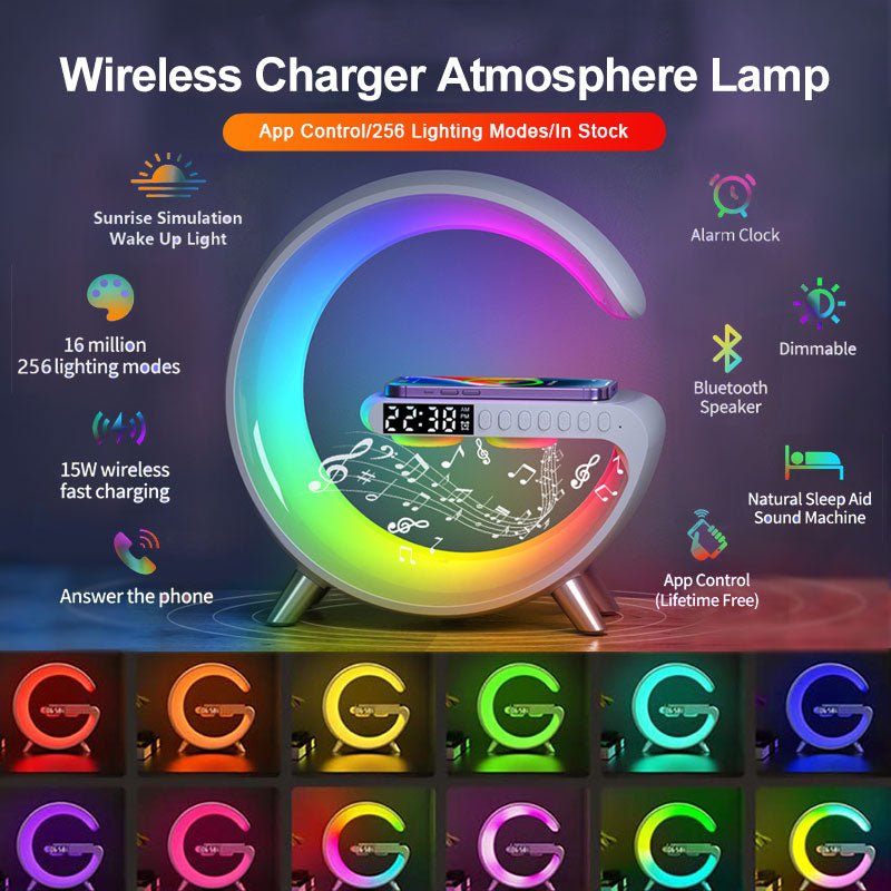 Mag Safe Wireless Charger With RGB LightQuantumX Chargers